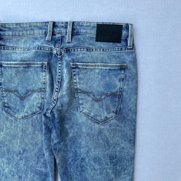 GUESS Slim Tapered Men's Jeans SZ 32 - Picture 7 of 9